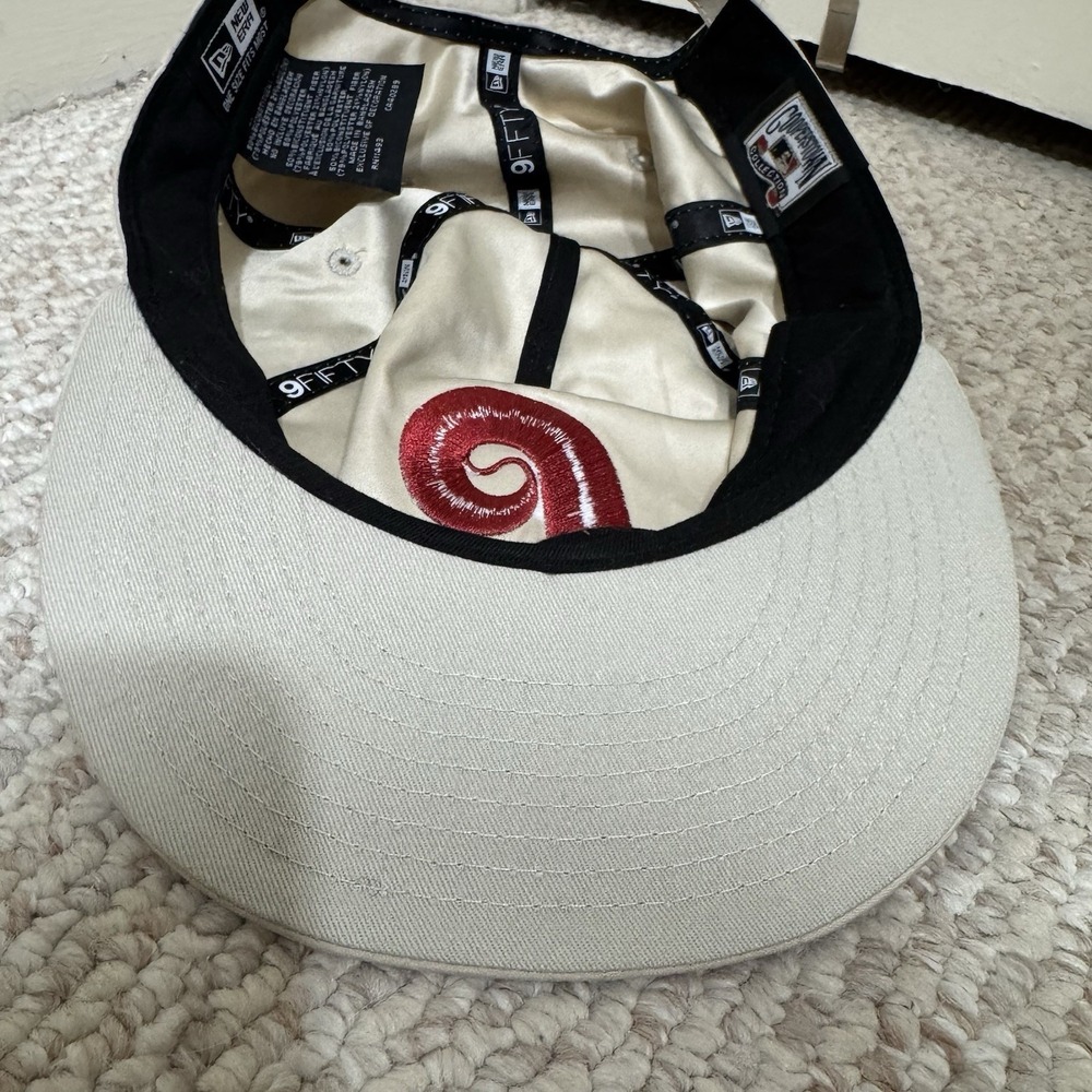Philadelphia Phillies New Era 9FIFTY COOPERSTOWN COLLECTION MLB Baseball Hat Cap - Picture 11 of 11
